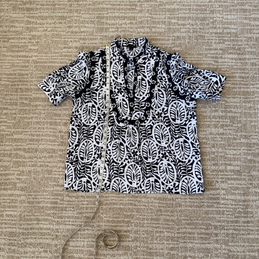 Ann Taylor Split Neck Blouse - image 4